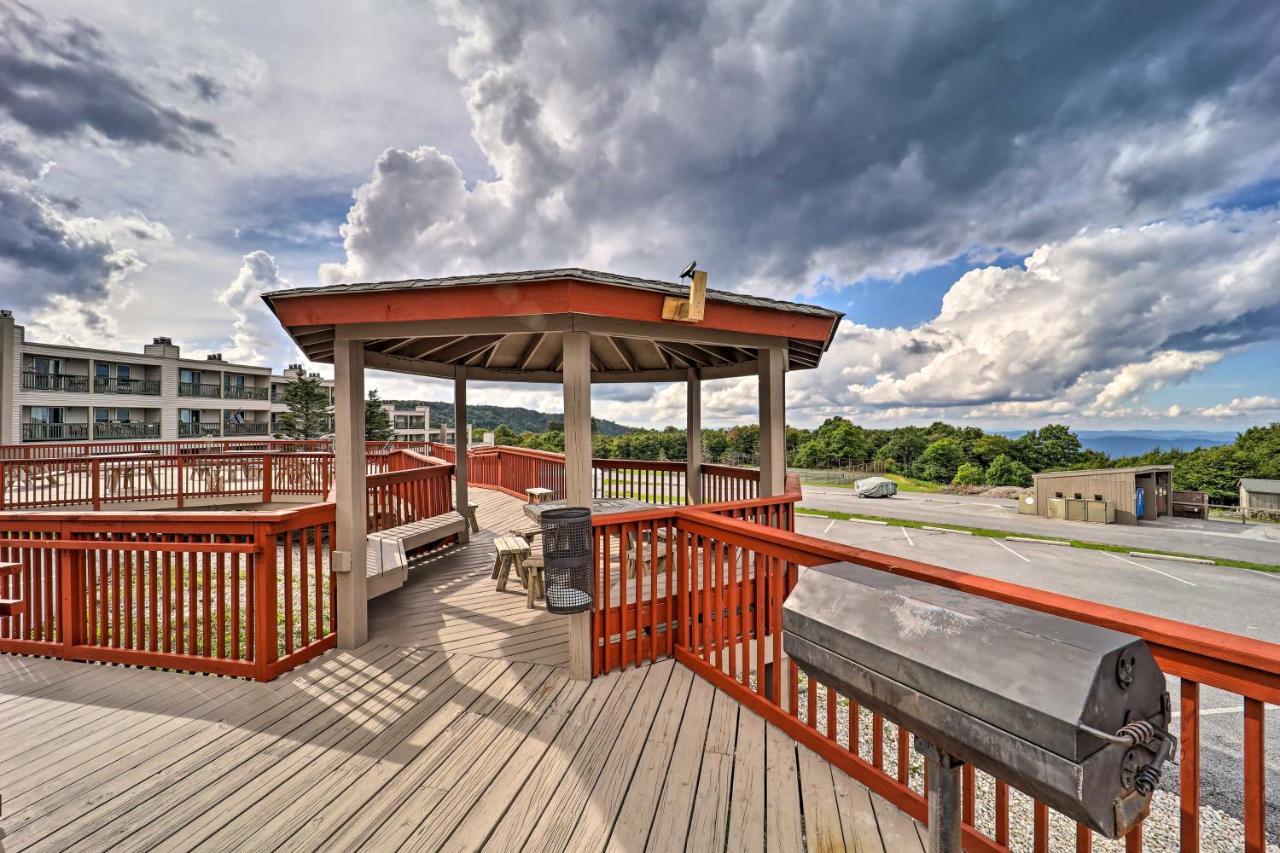 Cozy Studio 2 Miles To Beech Mountain Ski Resort! Exteriör bild