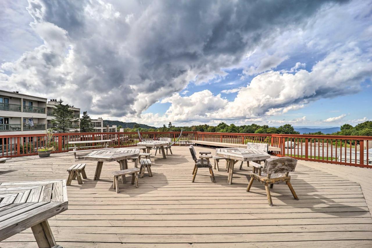 Cozy Studio 2 Miles To Beech Mountain Ski Resort! Exteriör bild
